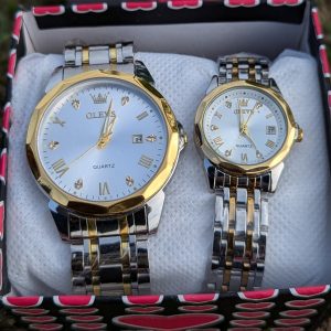 Olevs 9970 Couple Watch