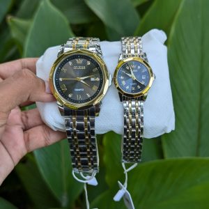 Olevs 9970 Couple  Watch